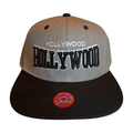 HP HOLLYWOOD EMBROIDERY, FLAT BILL SNAPBACK - PINK2 - Burzip Wholesale