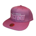 HP HOLLYWOOD EMBROIDERY, FLAT BILL SNAPBACK - BLUE2 - Burzip Wholesale