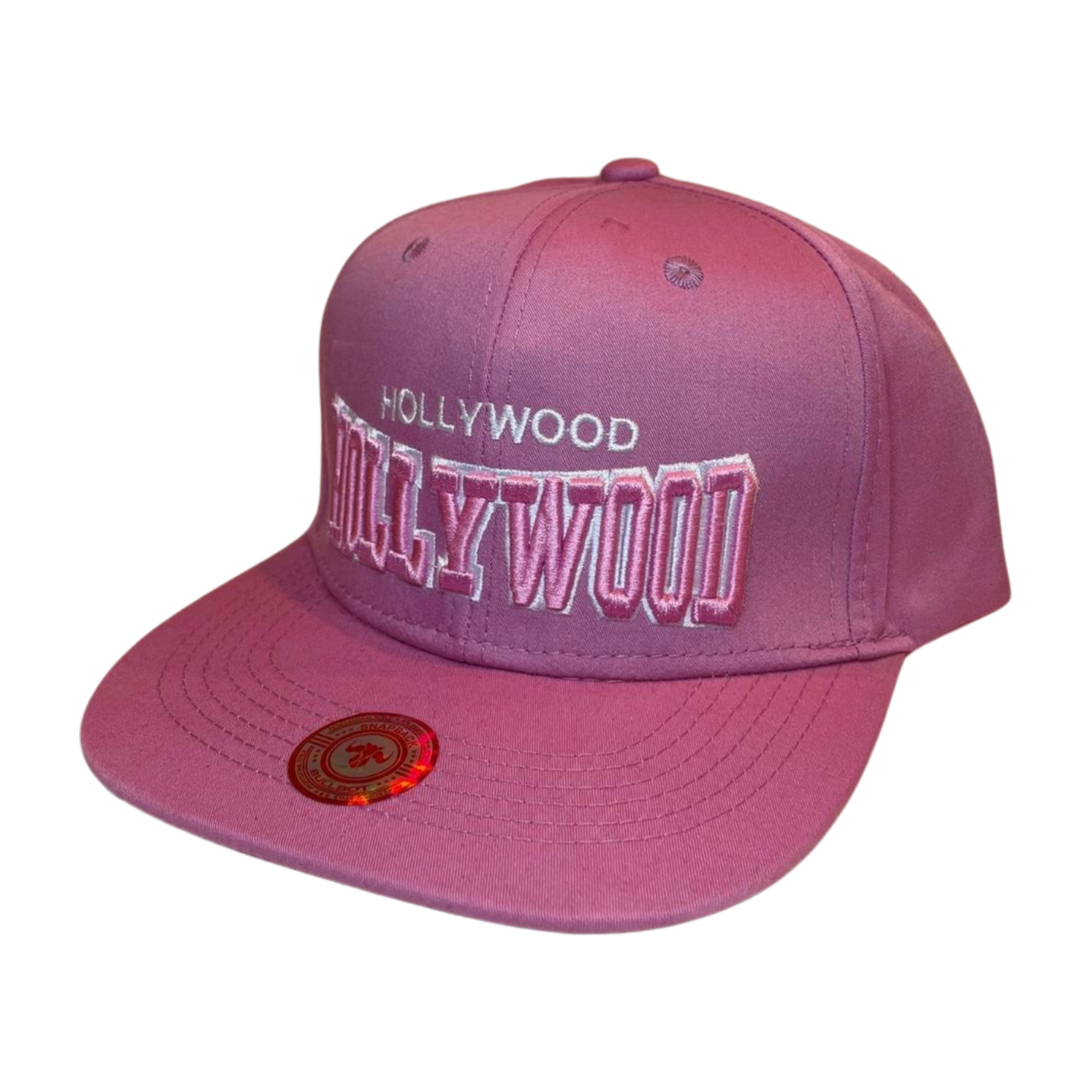 HP HOLLYWOOD EMBROIDERY, FLAT BILL SNAPBACK - BLUE2 - Burzip Wholesale