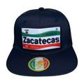 HTFM-BLK HAT WITH PATCH - ZACATECAS - Burzip Wholesale