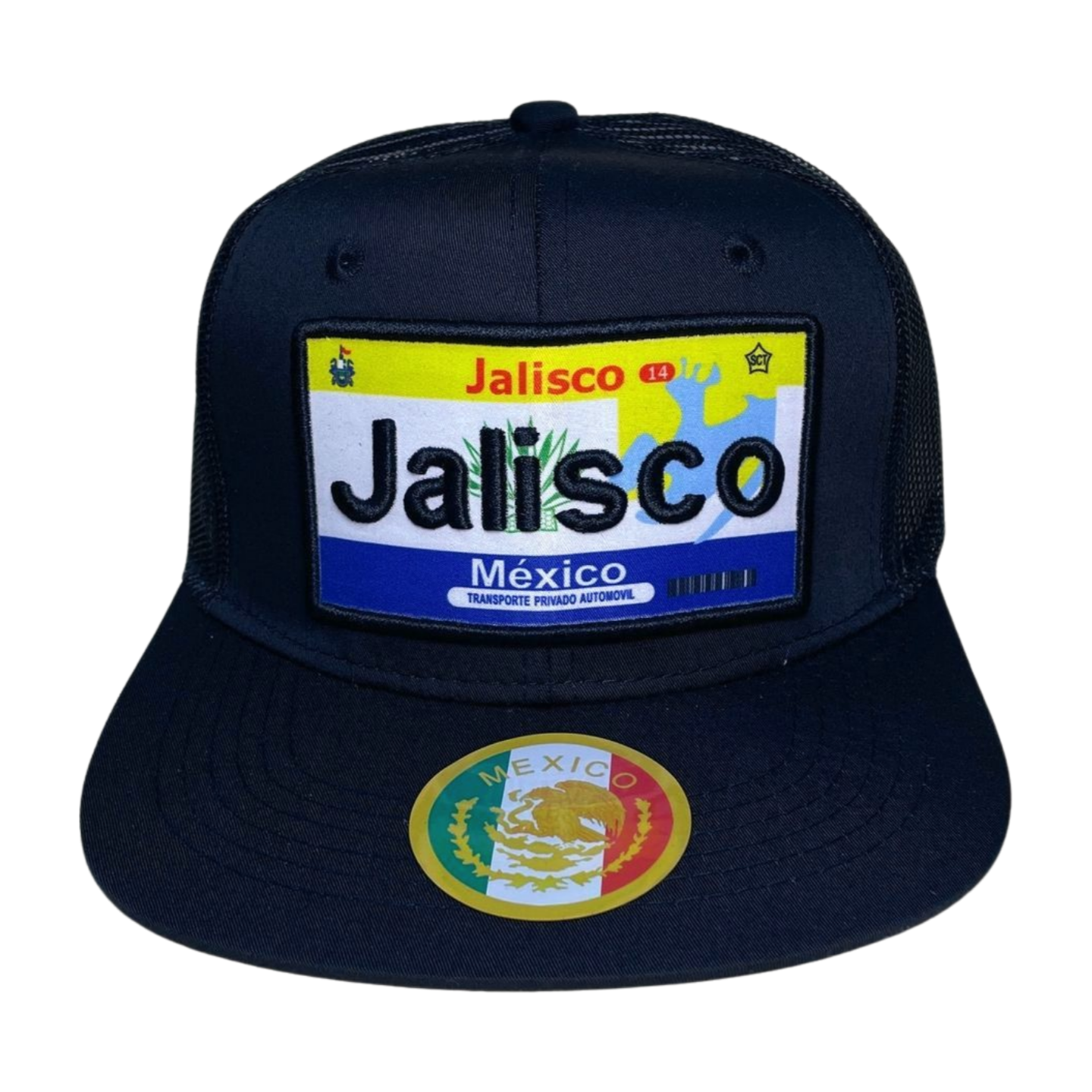 HTFM-BLK HAT WITH PATCH - MORELOS - Burzip Wholesale
