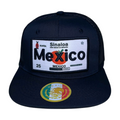 HTFM-BLK HAT WITH PATCH - MEXICO - Burzip Wholesale
