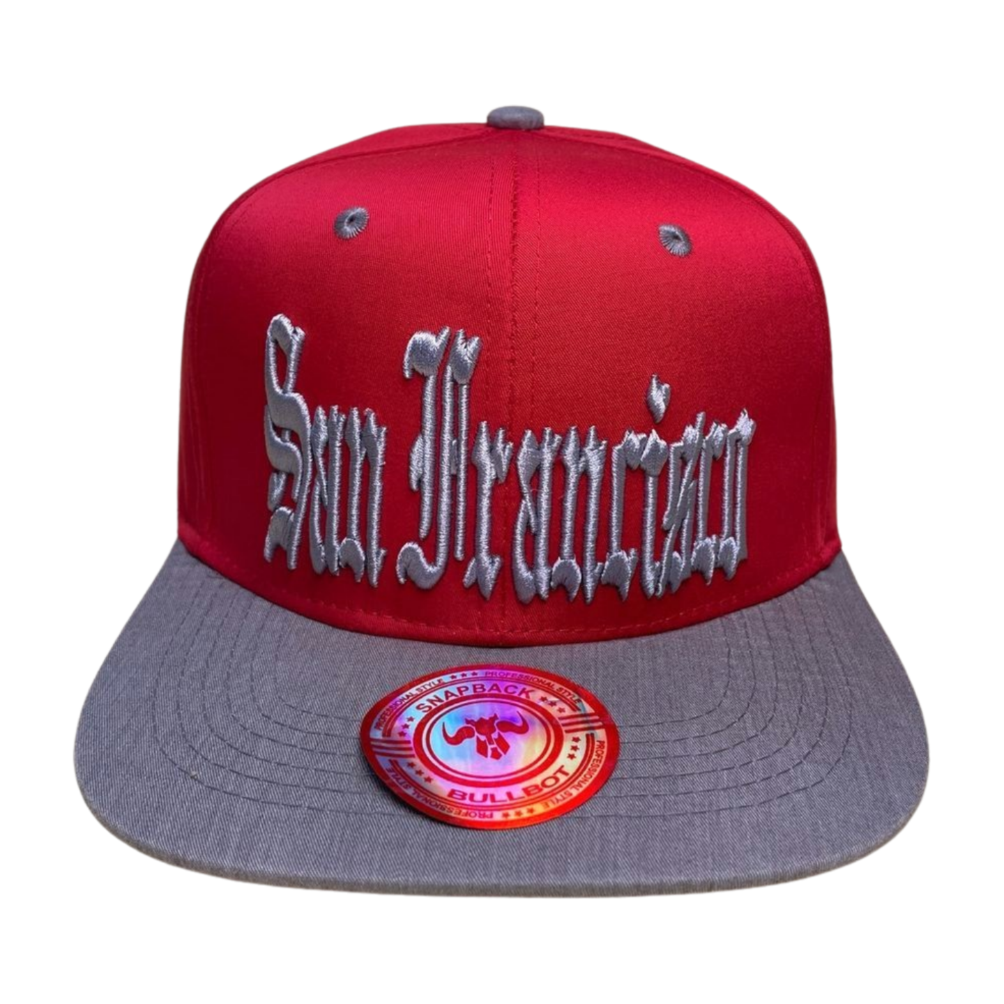 HPF-SANFRAN - RED/GREY - Burzip Wholesale