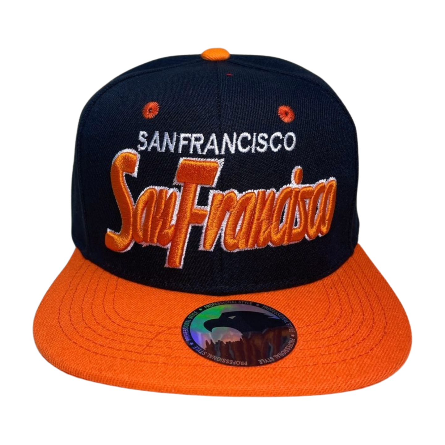 HPF-SANFRAN - BLACK/ORANGE - Burzip Wholesale