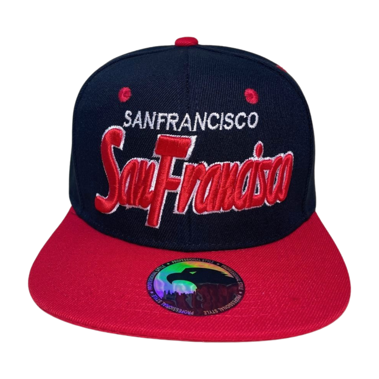 HPF-SANFRAN - BLACK/RED - Burzip Wholesale