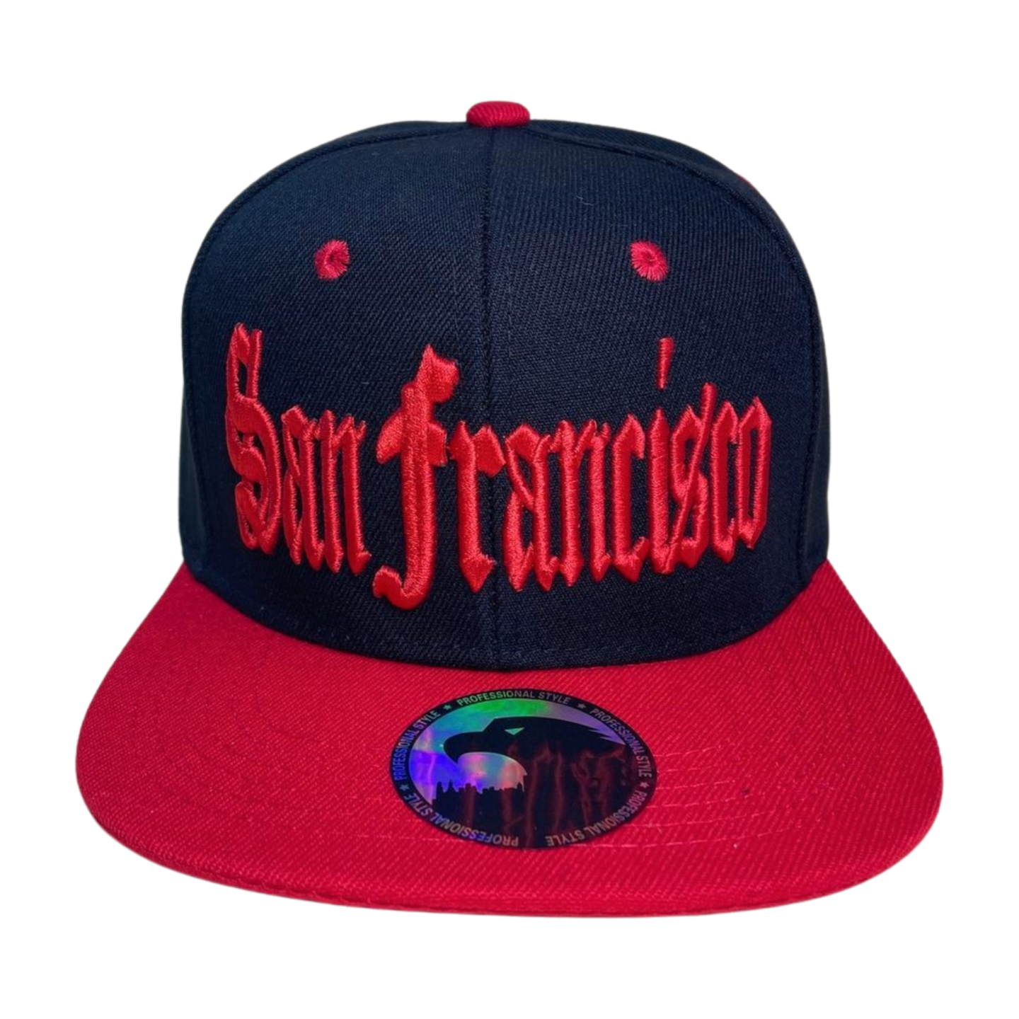 HPF-SANFRAN - BLACK/RED2 - Burzip Wholesale