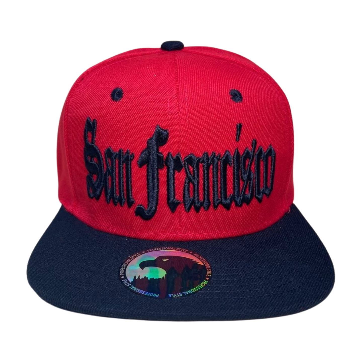 HPF-SANFRAN - RED/BLACK - Burzip Wholesale
