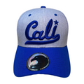 HV-DZ-CALI BEAR EMB-$4 - H.GREY/ROYAL/ROYAL EMB - Burzip Wholesale
