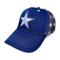 HVM-6pcs-STAR Embroidery - NAVY - Burzip Wholesale
