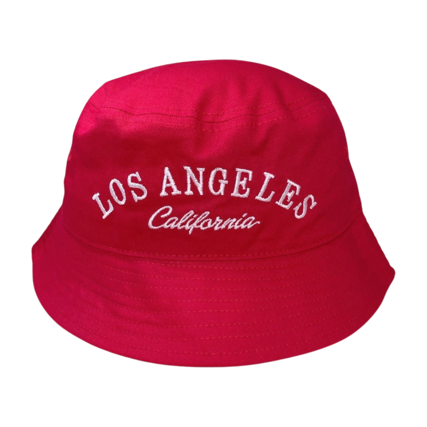 Bucket Hats with Thin Letter Embroider Los Angeles California Embbuc - PURPLE - Burzip Wholesale