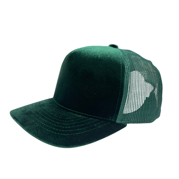 5panel Velvet W/mesh Back 5panel Cap Vvwy | Burzip Wholesale