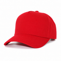 5 Panel Two Tone Structured Snapback Cap Tc - Red - Burzip Wholesale