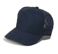 5 Panel Embroidered Side Logo Distressed Baseball Cap #5021 | Procap Wholesale - Navy - Burzip Wholesale