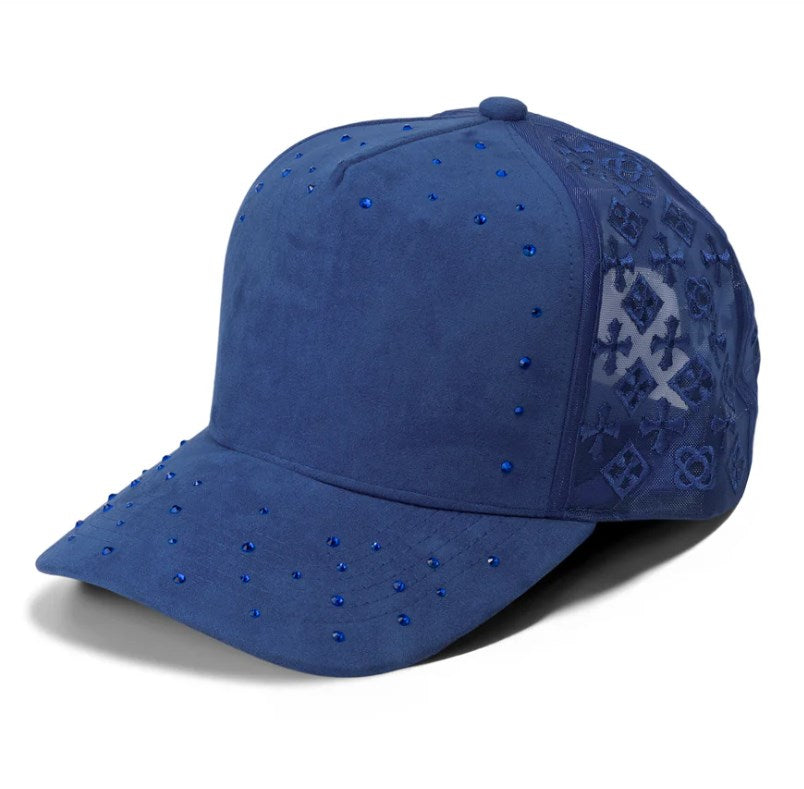 5 Panel Embroidered Side Logo Distressed Baseball Cap #5021 | Procap Wholesale - Brown - Burzip Wholesale