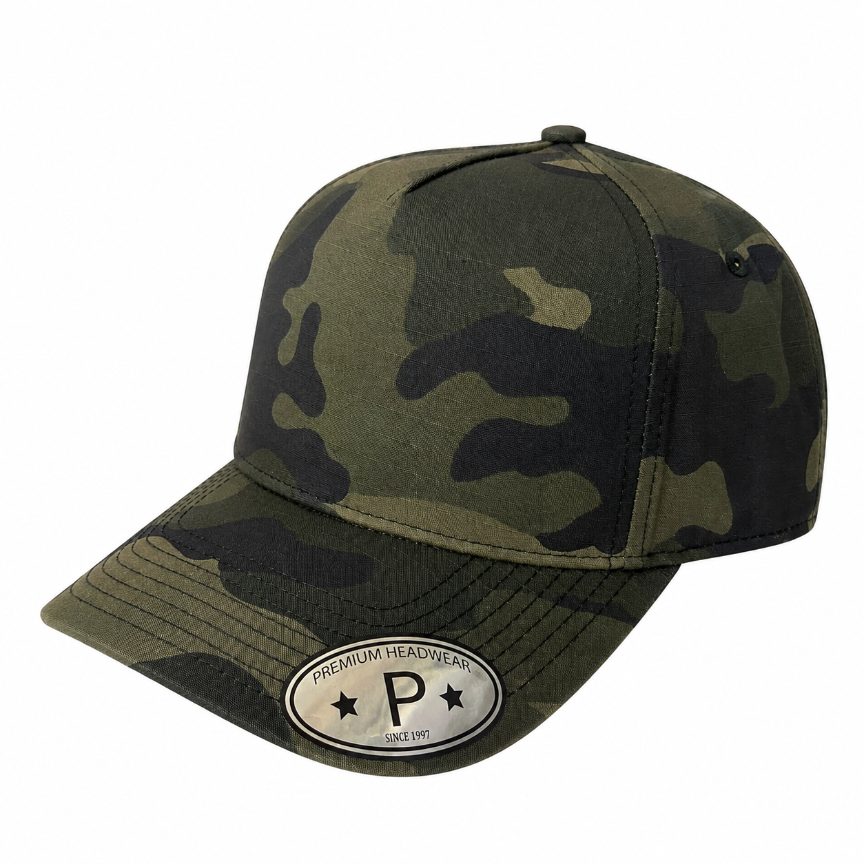 Camouflage Snapback or Buckle Velcro Adjustable Hat Camo Baseball Cap - 5TC-CAMO - Burzip Wholesale