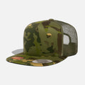 Tropic MultiCam YP Classic 6006MC wholesale six panel flat bill camouflage trucker mesh cap