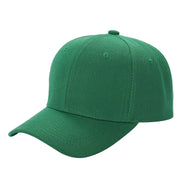 Kids 6Panel Plain Velcro Baseball Cap 600K in GREEN - Style 600K | Burzip