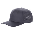 6panel Laser Performance Cap Adjustable Snap Back Hat 6laser - KHAKI - Burzip Wholesale