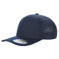 6panel Laser Performance Cap Adjustable Snap Back Hat 6laser - RED - Burzip Wholesale