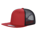 6TFTM - 6PANEL FLAT BILL - NAVY - Burzip Wholesale