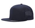 7panel Laser Vented Back Snapback Flatbill Cap 7laser - 7LASER-K.GREEN - Burzip Wholesale