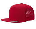 7panel Laser Vented Back Snapback Flatbill Cap 7laser - 7LASER-KHAKI - Burzip Wholesale