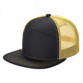 7panel Flatbill Trucker Mesh Snapback Blank Hats 7ftm - ROYAL - Burzip Wholesale