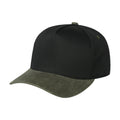 5PABEL LEATHER BILL TC CROWN tcrs - BLK/OLIVE - Burzip Wholesale