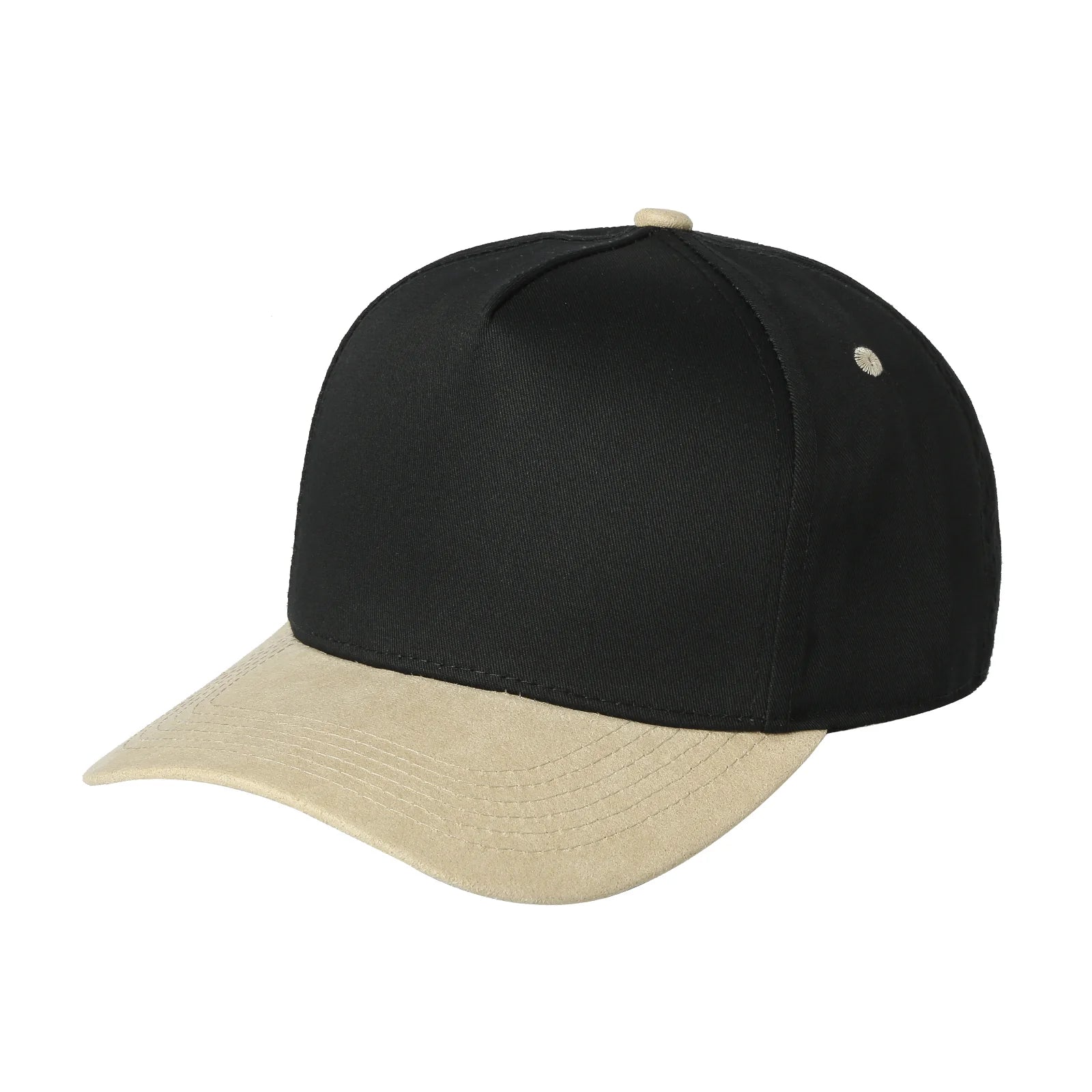 5PABEL LEATHER BILL TC CROWN tcrs - BLK/WINE - Burzip Wholesale