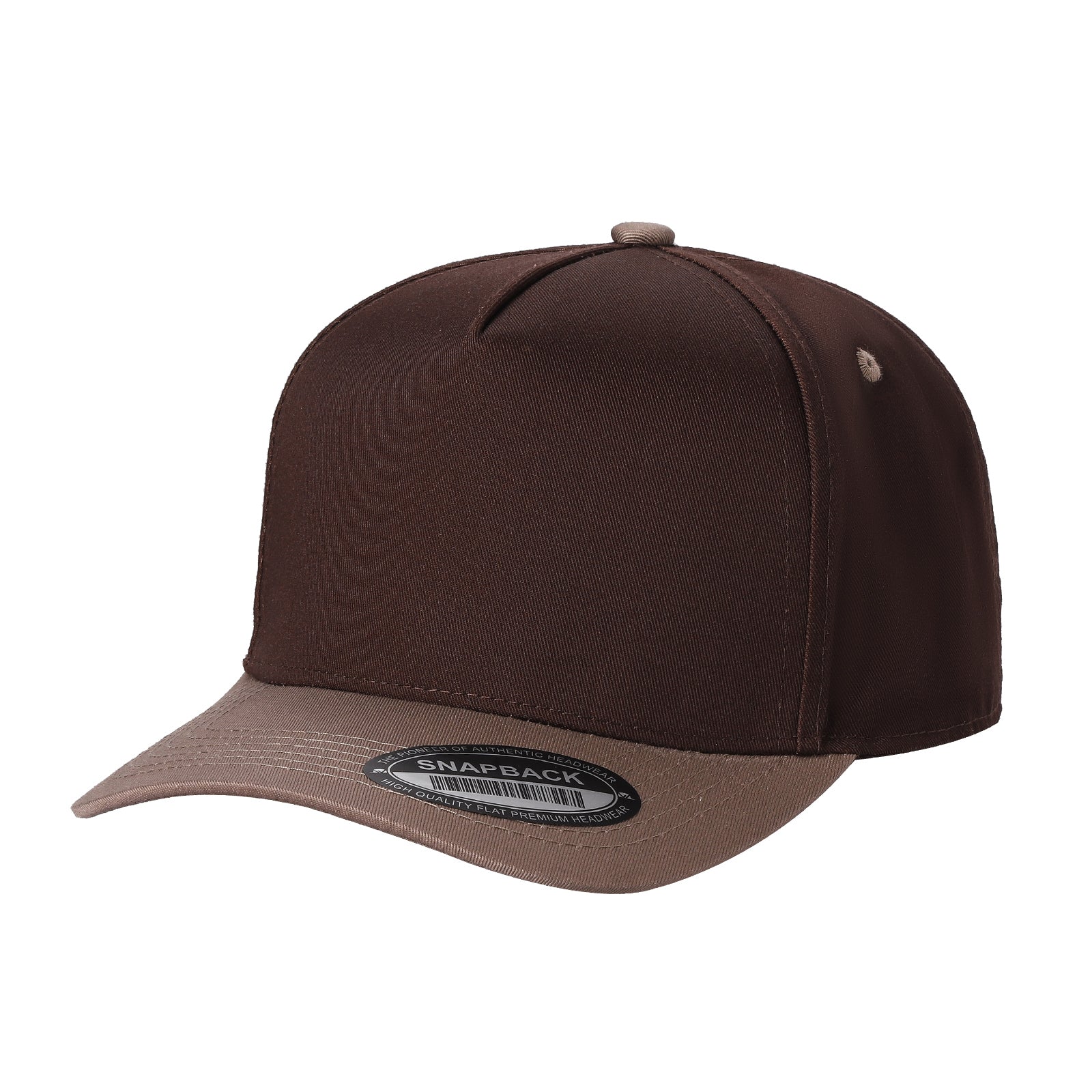 5panel Solid with Under Bill Colored Blank Caps Tcoa - selected color - Burzip Wholesale