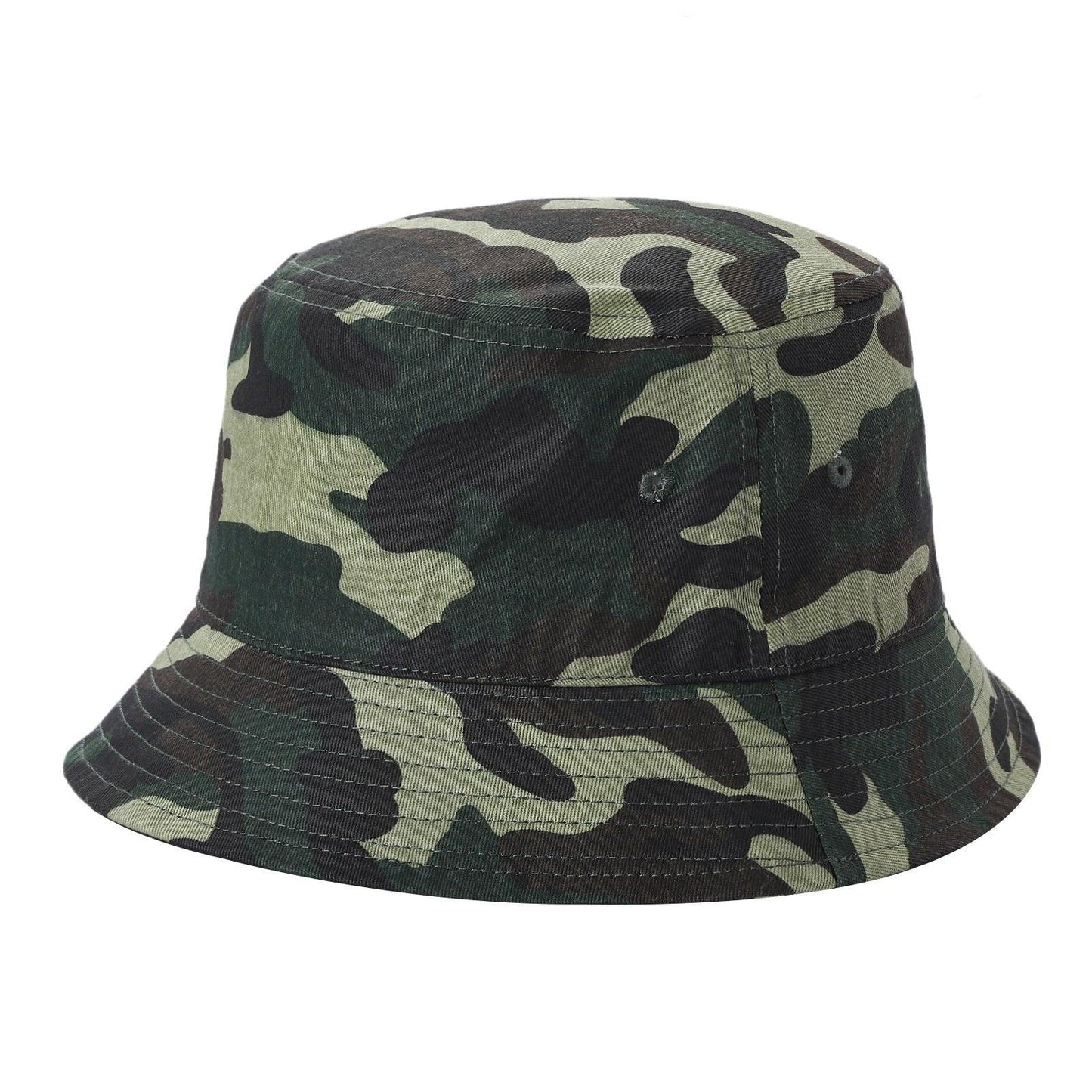 Camouflage Snapback or Buckle Velcro Adjustable Hat Camo Baseball Cap - BUC-KHI/CAMO - Burzip Wholesale