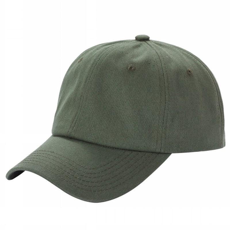 Pigment Dyed Dad Hat with Buckle Adlustable Blank Caps Pdh - selected color - Burzip Wholesale