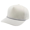 5panel Velvet W/rope Snapback Cap Pbvv - RED - Burzip Wholesale