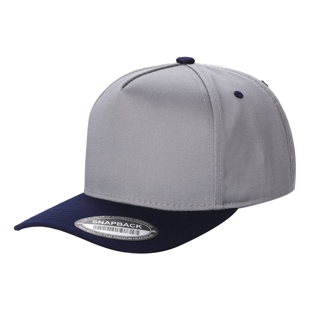 5panel Solid with Under Bill Colored Blank Caps Tcoa - selected color - Burzip Wholesale