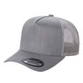 5panel Twill Crown Tracker Mesh Snapback Solid 5trtm - KHAKI - Burzip Wholesale