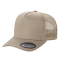 5panel Twill Crown Tracker Mesh Snapback Solid 5trtm - WINE - Burzip Wholesale