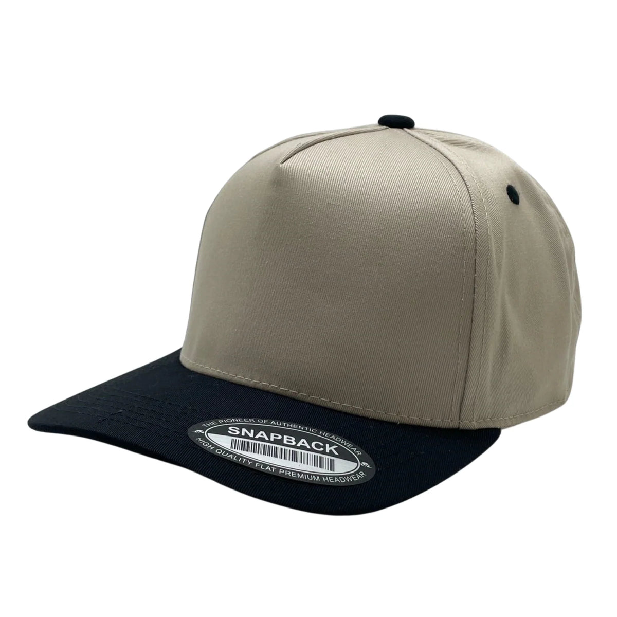 5panel Solid with Under Bill Colored Blank Caps Tcoa - selected color - Burzip Wholesale