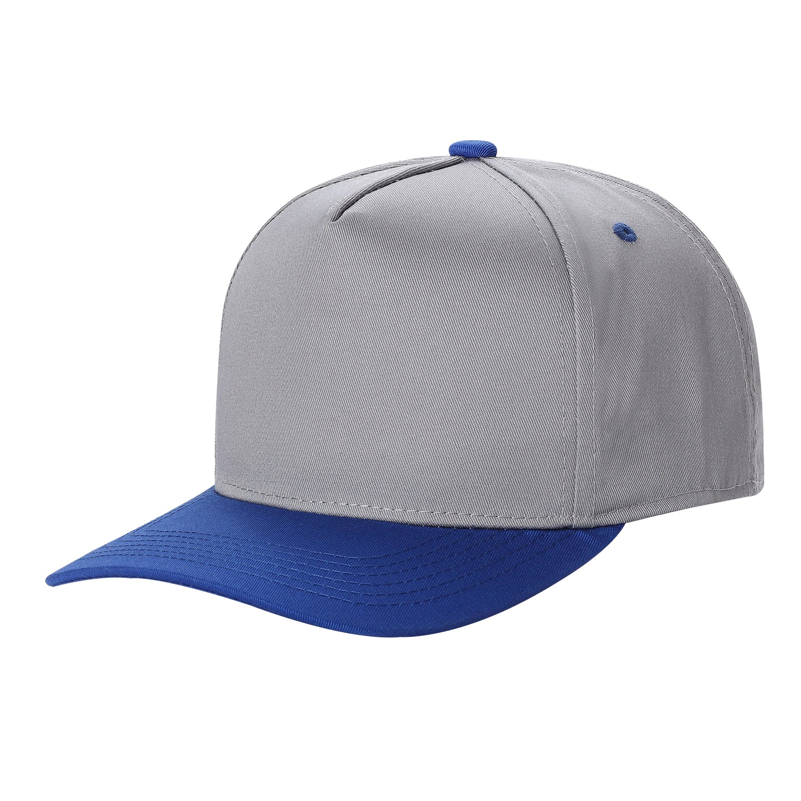 5panel Solid with Under Bill Colored Blank Caps Tcoa - selected color - Burzip Wholesale