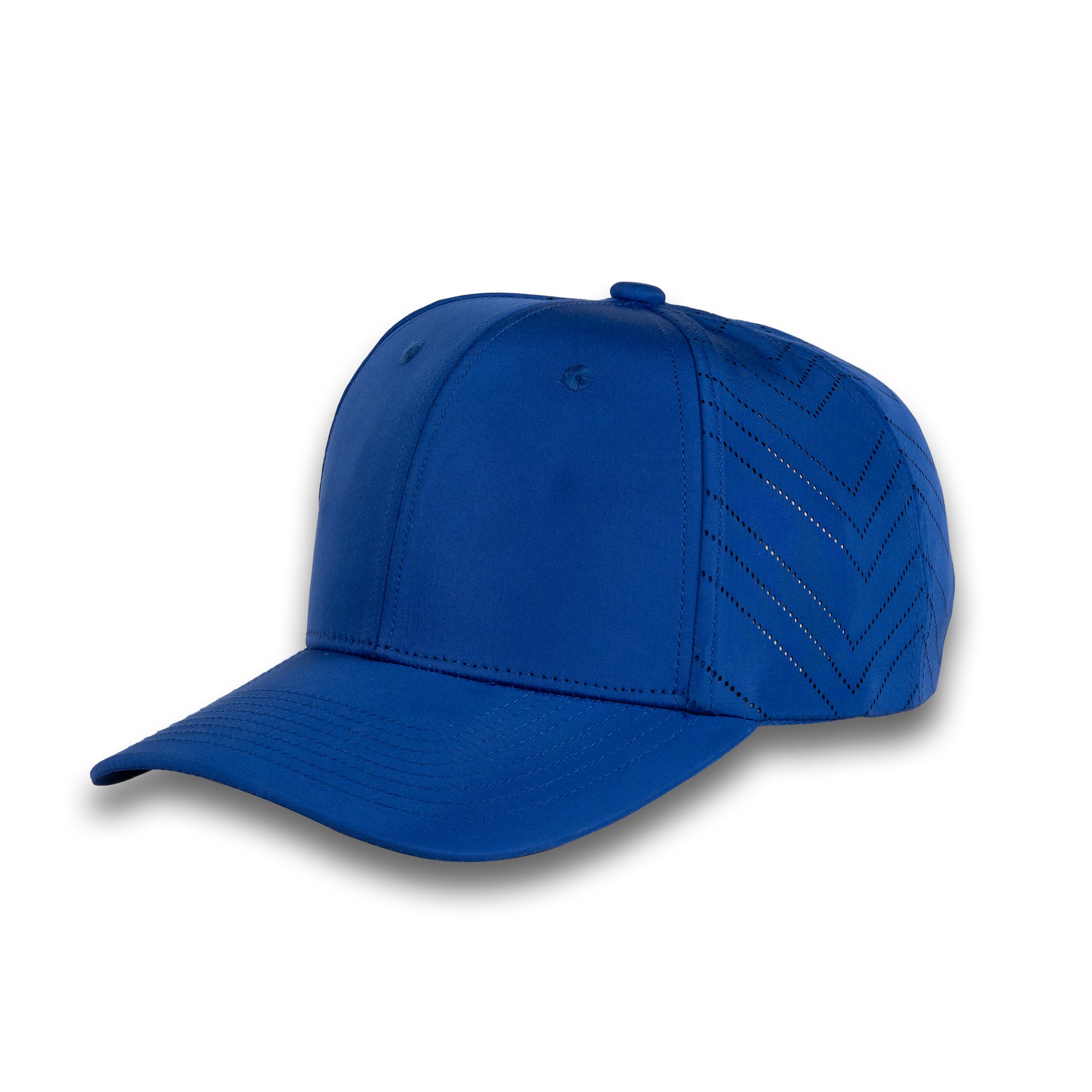 Wholesale 6 Panel Laser Performance Cap Buckle Back Hat 6laser - D.GREY- - Burzip Wholesale