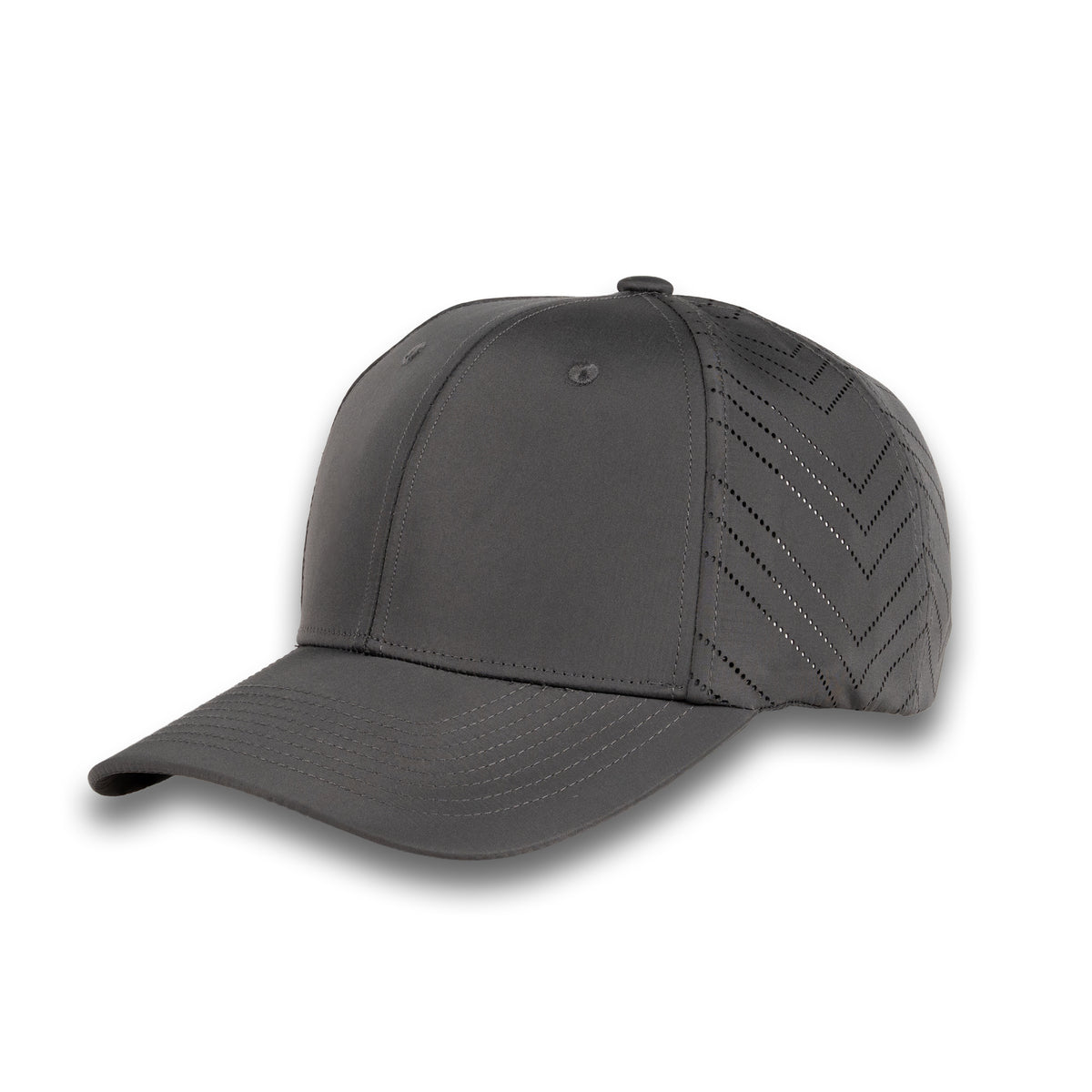 Wholesale 6 Panel Laser Performance Cap Buckle Back Hat 6laser - L.KHAKI- - Burzip Wholesale