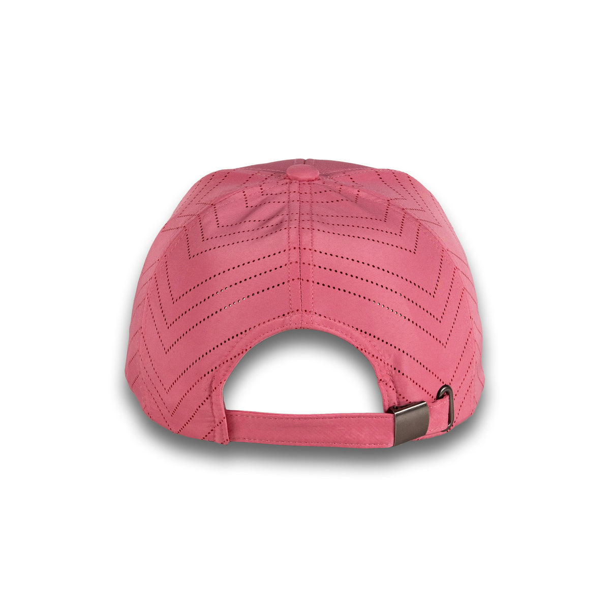Wholesale 6 Panel Laser Performance Cap Buckle Back Hat 6laser - WINE- - Burzip Wholesale