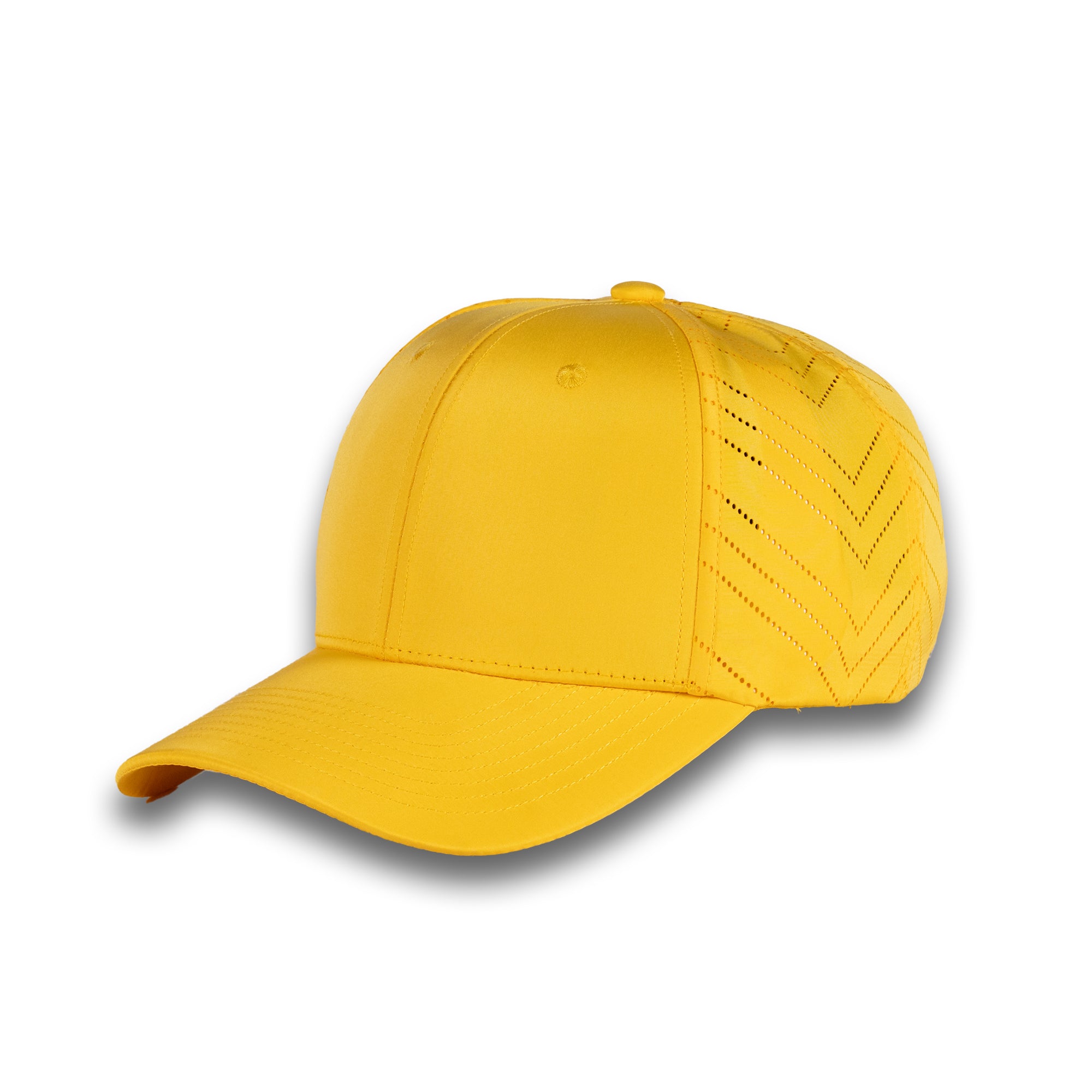 Wholesale 6 Panel Laser Performance Cap Buckle Back Hat 6laser - selected color - Burzip Wholesale