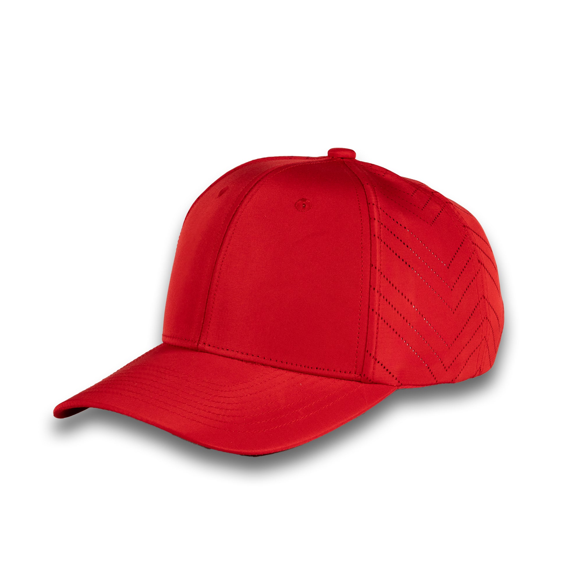 Wholesale 6 Panel Laser Performance Cap Buckle Back Hat 6laser - selected color - Burzip Wholesale