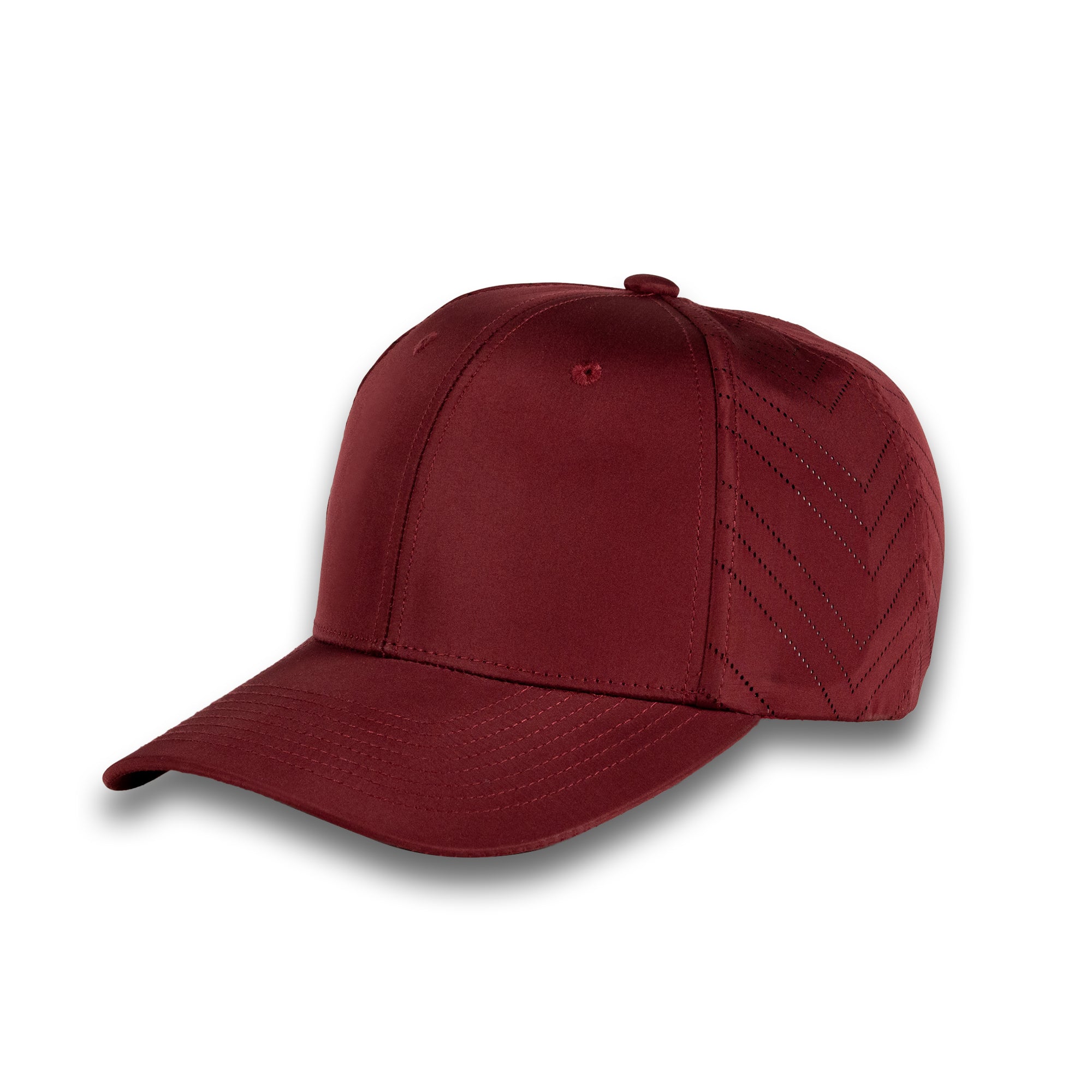 Wholesale 6 Panel Laser Performance Cap Buckle Back Hat 6laser - selected color - Burzip Wholesale
