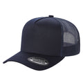 5panel Twill Crown Tracker Mesh Snapback Solid 5trtm - H.GREY - Burzip Wholesale