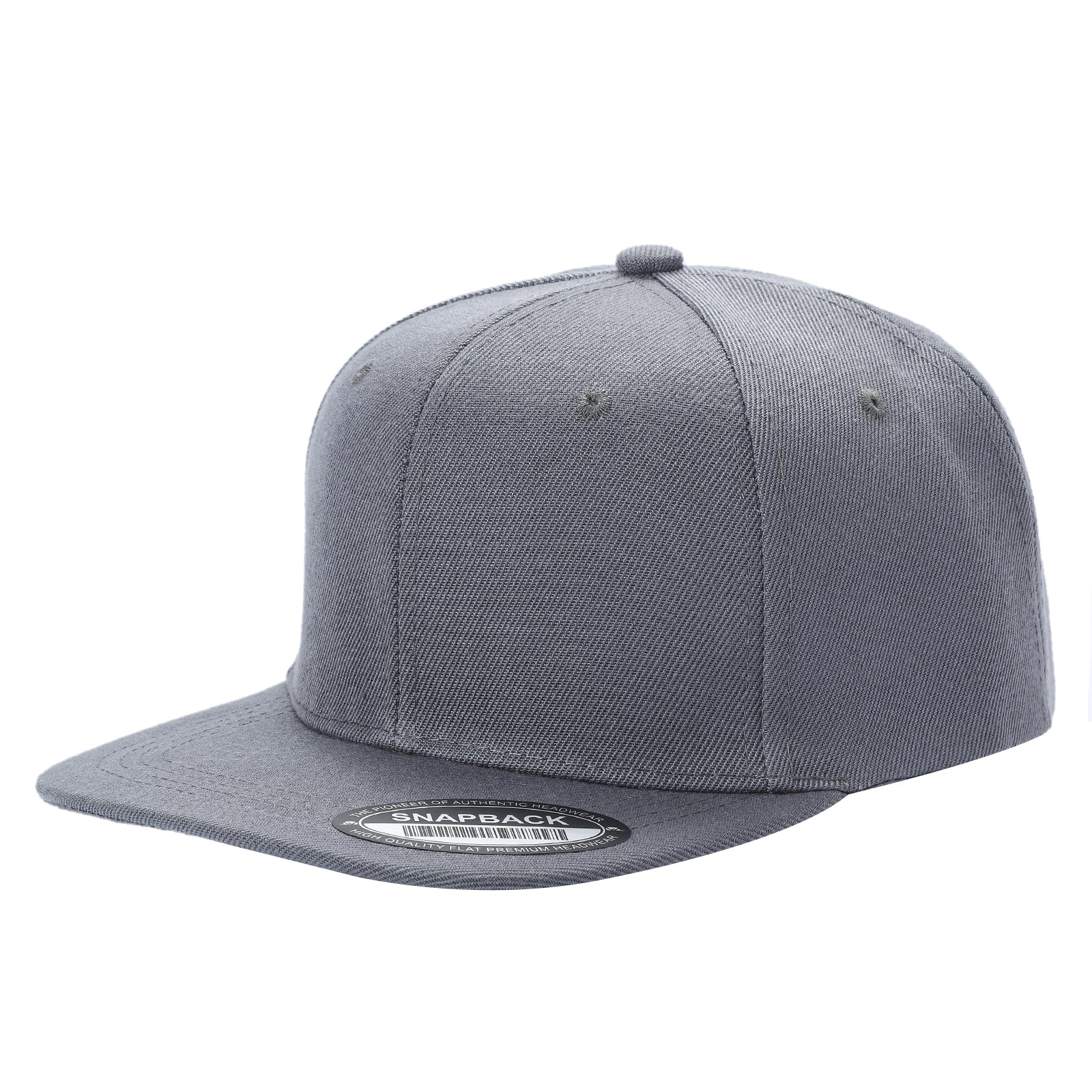 PS-POLY SNAPBACK FLAT BILL - selected color - Burzip Wholesale