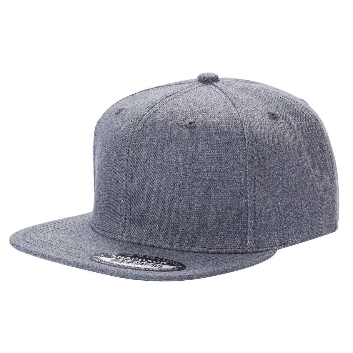 PS-POLY SNAPBACK FLAT BILL - selected color - Burzip Wholesale
