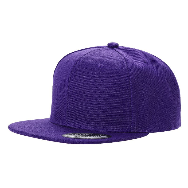 PS-POLY SNAPBACK FLAT BILL - selected color - Burzip Wholesale