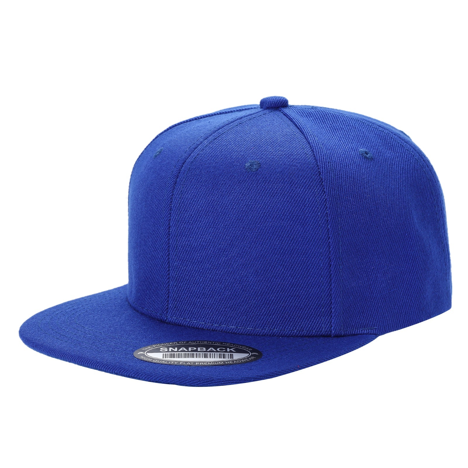 PS-POLY SNAPBACK FLAT BILL - selected color - Burzip Wholesale