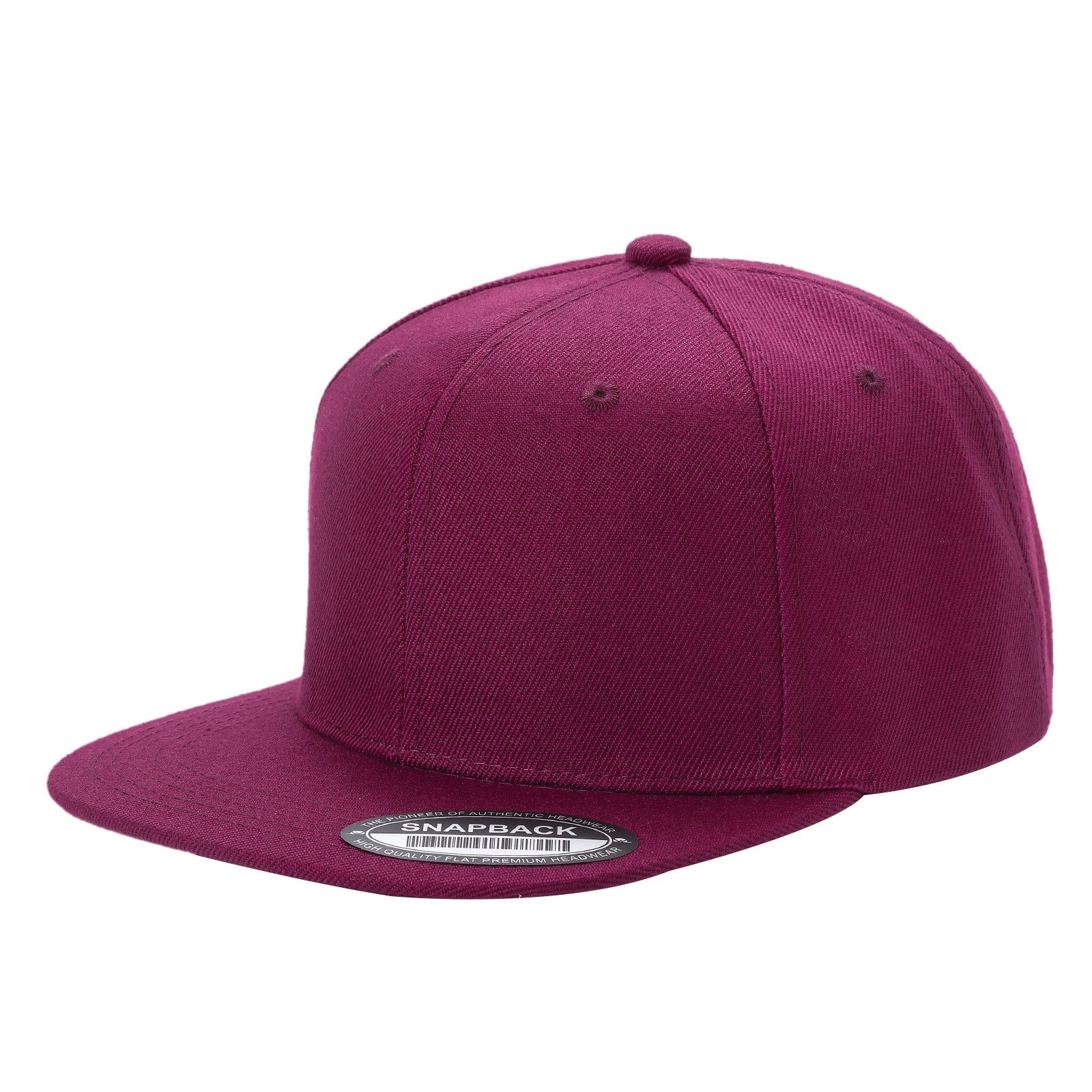 PS-POLY SNAPBACK FLAT BILL - selected color - Burzip Wholesale